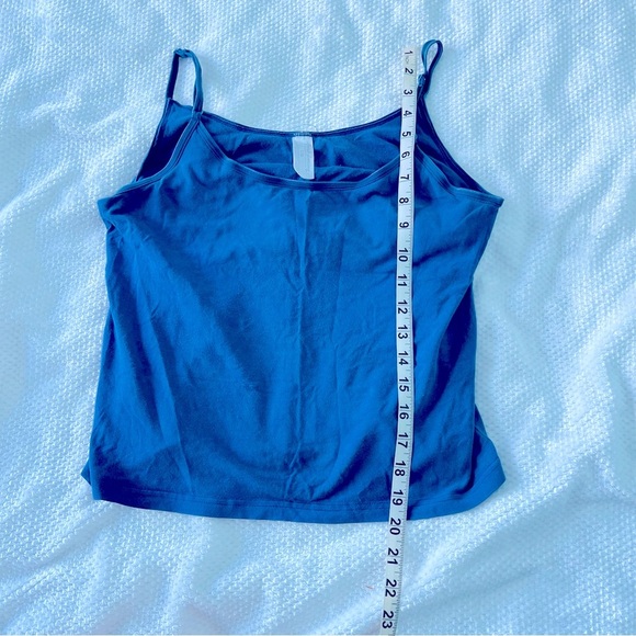 Blue Camisole with Bra Support - Picture 4 of 5